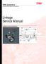 Linkage Service Manual