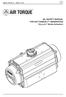 SMSIL-4THGU-E ISSUE: 12/12 SIL-SAFETY MANUAL. Upgrade Series Actuators