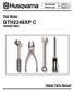 Illustrated Parts List I Ride Mower GTH2248XP C. Repair Parts Manual