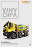 A ZOOMLION COMPANY WHY CIFA. Truck Mixers. SL - SLX - HD - ENERGYA Series