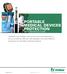 PORTABLE MEDICAL DEVICES PROTECTION QUICK REFERENCE GUIDE