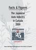 Facts & Figures. The Japanese Auto Industry in Canada Years / Ans.  Japan Automobile Manufacturers Association of Canada