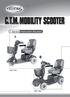 C.T.M. MOBILITY SCOOTER