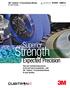 Strength. Superior. Expected Precision. 3M Cubitron II Conventional Wheels for Gear Grinding