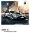 BMW i. The Ultimate Driving Experience. BMW i MY PRODUCT GUIDE.
