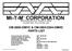 CM-2800-OMVC & CM-2804/3304-OMHC PARTS LIST