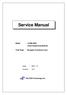 Service Manual. (Cash Dispensing Module) : 38 pages (including cover) Date : Version : V2.1. PULOON Technology Inc.