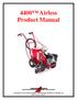 4400 Airless Product Manual