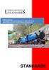 LIVE STEAMERS STANDARDS CODE OF PRACTICE STANDARDS FOR INTEROPERABILITY AND SAFETY OF MINIATURE RAILWAYS, ROAD VEHICLES AND PLANT