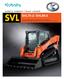 SVL SVL75-2 / SVL90-2 KUBOTA COMPACT TRACK LOADER