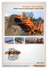 Product description Mobile track mounted Impact crusher R700S