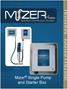 Mizer Single Pump and Starter Box