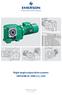 Right-angle output drive systems ORTHOBLOC 3000 / LS, LSES. Selection guide en / f