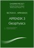 3.1 Geophysical Processing Procedures