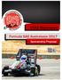 UTAS Motorsport. Formula SAE Australasia Sponsorship Proposal