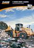 F-SERIES WHEEL LOADERS RECYCLING AND INDUSTRIAL MISSIONS