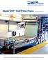 Model 2VP TM. Belt Filter Press  Industry Leader in Design and Manufacture of Filtration Equipment