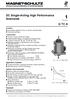 DC Single-Acting High Performance Solenoids