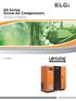 EG Series Screw Air Compressors Life source of industries