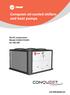 Conquest air-cooled chillers and heat pumps