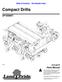 Compact Drills 3P1006NT P Parts Manual. Copyright 2018 Printed 06/01/18
