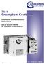 Crompton Controls. This is. Installation and Maintenance Instructions. S10 & Smooth-BRAKE DC Injection Brake Modules. Tel: +44 (0)