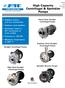 High Capacity Centrifugal & Sprinkler Pumps
