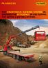 PK EH LIFETIME EXCELLENCE THE COUNTINOUS SLEWING SYSTEM IN- CREASES THE EFFICIENCY IN USE DURING THE CRANE S ENTIRE LIFETIME.