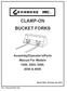 CLAMP-ON BUCKET FORKS
