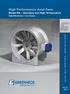 High Performance Axial Fans