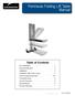 Peninsula Folding Lift Table Manual
