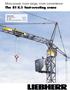 More power, more range, more convenience The 81 K.1 fast-erecting crane