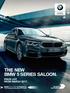 THE NEW BMW 5 SERIES SALOON.