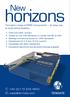 horizons New +44 (0) Termate s range of MMX components an easy way to build withdrawables.