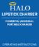 LIPSTICK CHARGER POWERFUL UNIVERSAL PORTABLE CHARGER OPERATING INSTRUCTIONS