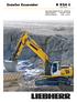 Crawler Excavator. litronic` Operating Weight: 26,170 28,340 kg Engine Output: 130 kw / 177 HP Bucket Capacity: 0,30 1,40 m 3