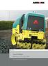 Machines. Trench Rollers Rammax 1575 and