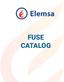 Table 1.-Elemsa code and characteristics of Type K fuse links (Fast).