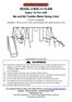 MODEL # MSC-4118-BM. Super 10 Fun with Me and My Toddler Metal Swing Chair OWNER S MANUAL