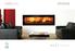 RIVA I STUDIO. High Efficiency In-Built & Freestanding Fires. Key Design Features. Riva Studio design features
