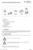 The presented symbols are safety alert symbols. Be alert to potential personal injury in case symbols on the product or in this manual are shown.