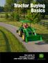 Tractor Buying Basics