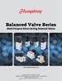 Balanced Valve Series Multi-Purpose Direct-Acting Solenoid Valves