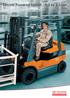 1.5 to 3.5 ton. Electric Powered Forklift. Series 7FB