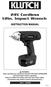 24V Cordless 1/2in. Impact Wrench