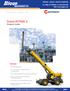 Grove RT765E-2. Product Guide. Features. 60 t (65 USt) capacity. 11 m 33,5 m (36 ft 110 ft) four-section full power boom