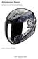 Affordances Report. Scorpion Exo 500 Motorcycle Helmet. Aaron Thomas CR - Designing for usability Homework 4