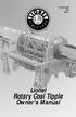 Lionel Rotary Coal Tipple Owner s Manual /02 Rev. 1