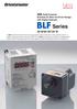 30 W/60 W/120 W. RoHS-Compliant Brushless DC Motor and Driver Package with Digital Operator BLF Series