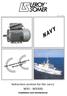 Induction motors for the navy MNI - MNIHS